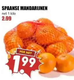 MCD Supermarkt SPAANSE MANDARIJNEN aanbieding