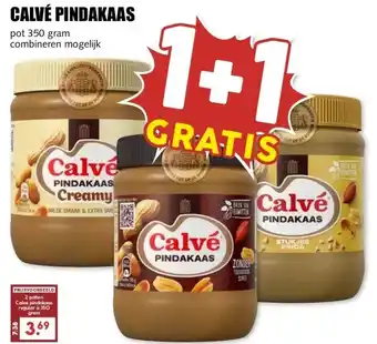 MCD Supermarkt CALVÉ PINDAKAAS aanbieding