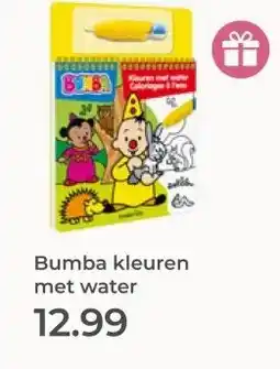 Prenatal Bumba kleuren met water aanbieding