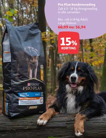 Maxi Zoo Pro Plan hondenvoeding aanbieding