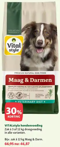 Maxi Zoo VITALstyle hondenvoeding aanbieding