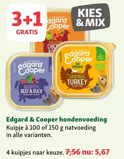 Maxi Zoo Edgard & Cooper hondenvoeding aanbieding