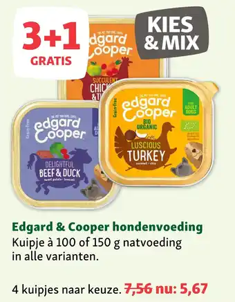 Maxi Zoo Edgard & Cooper hondenvoeding aanbieding