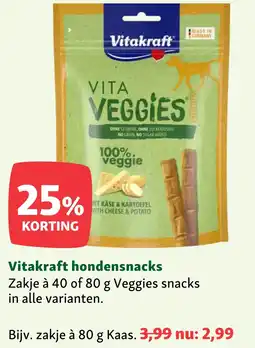 Maxi Zoo Vitakraft hondensnacks aanbieding