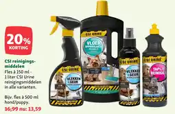 Maxi Zoo CSI reinigings- middelen aanbieding