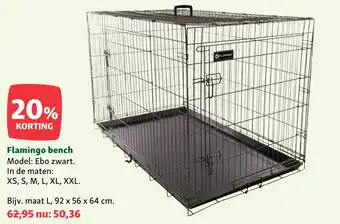 Maxi Zoo Flamingo bench aanbieding
