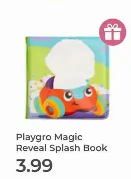 Prenatal Playgro Magic Reveal Splash Book aanbieding