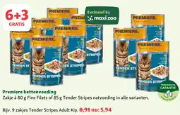 Maxi Zoo Premiere kattenvoeding aanbieding