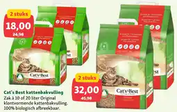 Maxi Zoo Cat's Best kattenbakvulling aanbieding