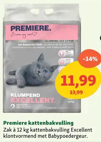 Maxi Zoo Premiere kattenbakvulling aanbieding