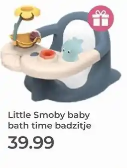 Prenatal Little Smoby baby bath time badzitje aanbieding