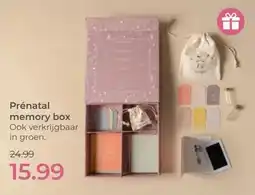 Prenatal Prénatal memory box aanbieding