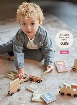 Prenatal Prénatal lettertrein aanbieding