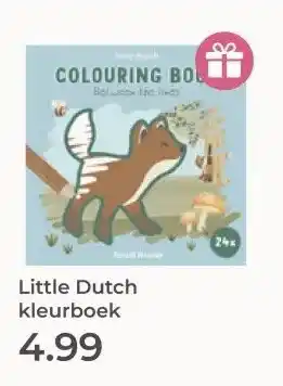 Prenatal Little Dutch kleurboek aanbieding