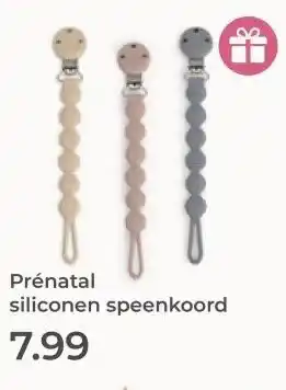 Prenatal Prénatal siliconen speenkoord aanbieding