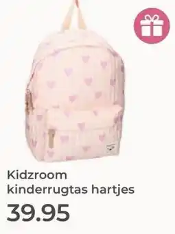 Prenatal Kidzroom kinderrugtas hartjes aanbieding