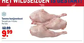Makro Tamme konijnenbout aanbieding