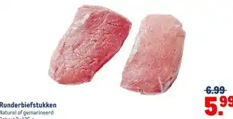 Makro Runderbiefstukken aanbieding