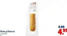 Makro Home Made grillworst aanbieding