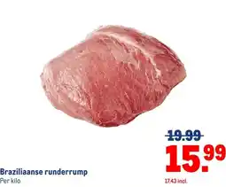 Makro Braziliaanse runderrump aanbieding
