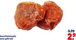 Makro Varkensfiletsteaks Texaans gekruid aanbieding