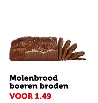 Coop Molenbrood boeren broden aanbieding