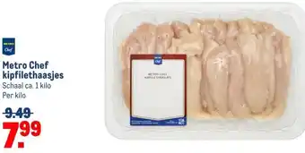 Makro Metro Chef kipfilethaasjes aanbieding