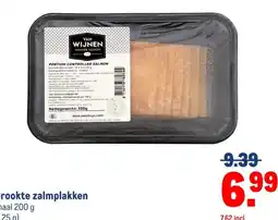Makro Gerookte zalmplakken aanbieding