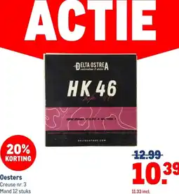 Makro Oesters aanbieding