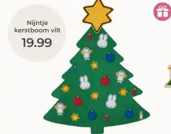 Prenatal Nijntje kerstboom vilt aanbieding