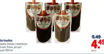 Makro Marinades aanbieding