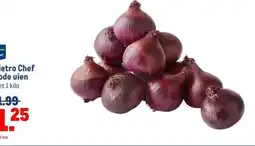 Makro Metro Chef rode uien aanbieding