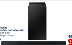 Makro Samsung soundbar met subwoofer aanbieding