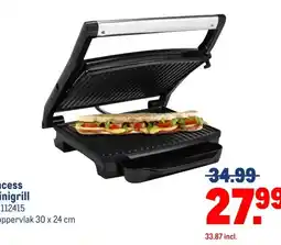 Makro Princess paninigrill aanbieding