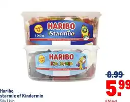 Makro Haribo starmix of Kindermix aanbieding