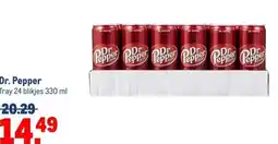 Makro Dr. Pepper aanbieding