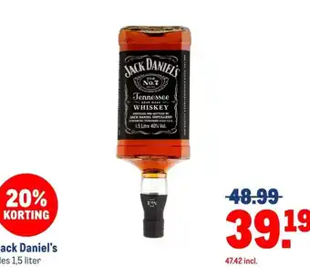 Makro Jack Daniel's aanbieding
