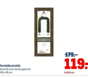 Makro Kerstdecoratie aanbieding