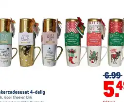 Makro Bekercadeauset 4-delig aanbieding