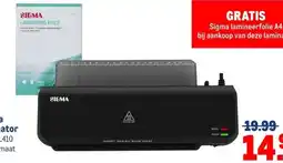 Makro Sigma laminator aanbieding
