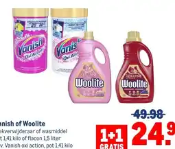 Makro Vanish of Woolite aanbieding