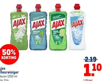 Makro Ajax allesreiniger aanbieding