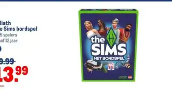 Makro Goliath The Sims bordspel aanbieding
