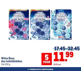 Makro Witte Reus duo toiletblokken aanbieding