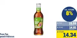 Makro Fuze Tea peach hibiscus aanbieding