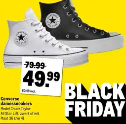 Makro Converse damessneakers aanbieding