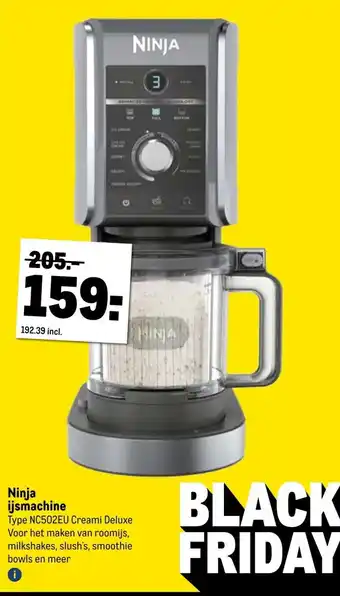 Makro Ninja ijsmachine aanbieding