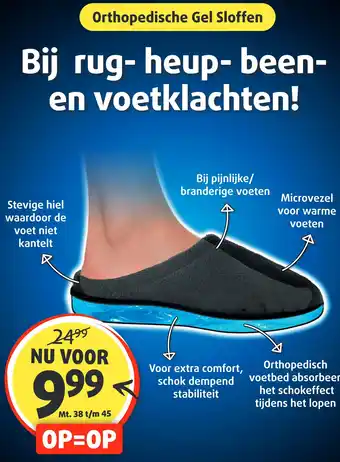 Lucovitaal Orthopedische Gel Sloffen aanbieding