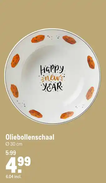 Makro Oliebollenschaal aanbieding