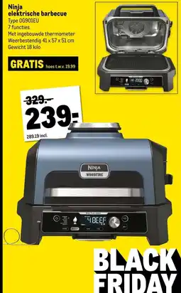 Makro Ninja elektrische barbecue aanbieding
